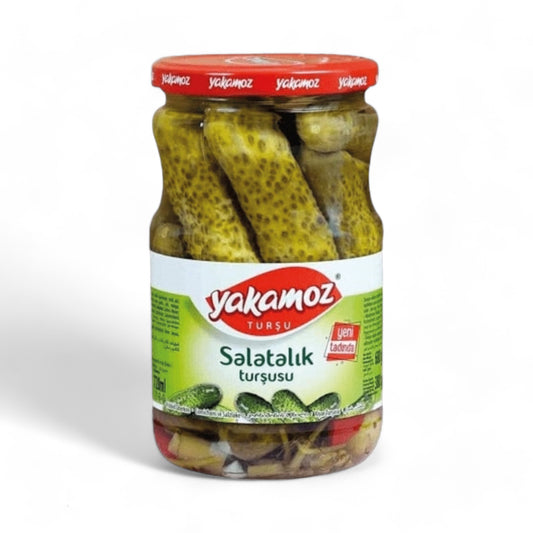 YAKAMOZ SALATALIK TURSUSU CAM Pickled Cucumber Jar 720ml