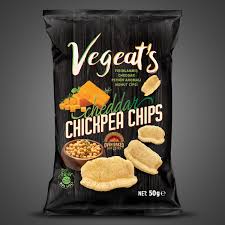 HEALTHY LIFE VEGEATS PEYNIR NOHUT CIPS Cheese Chickpea Chips 50g