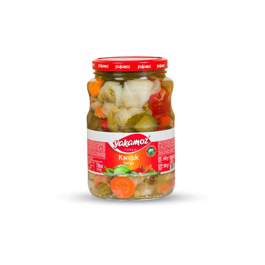 YAKAMOZ KARISIK TURSU Mixed Pickles Glass 1.7L
