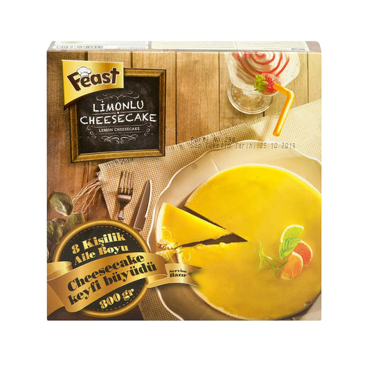 FEAST CHEESECAKE LIMON Frozen Cheesecake Lemon 800g