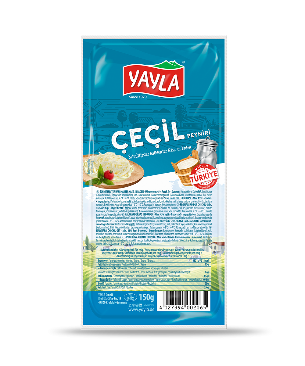 YAYLA CECIL PEYNIRI VAKUM PAKET Cecil Cheese Vacuum Pack 200g
