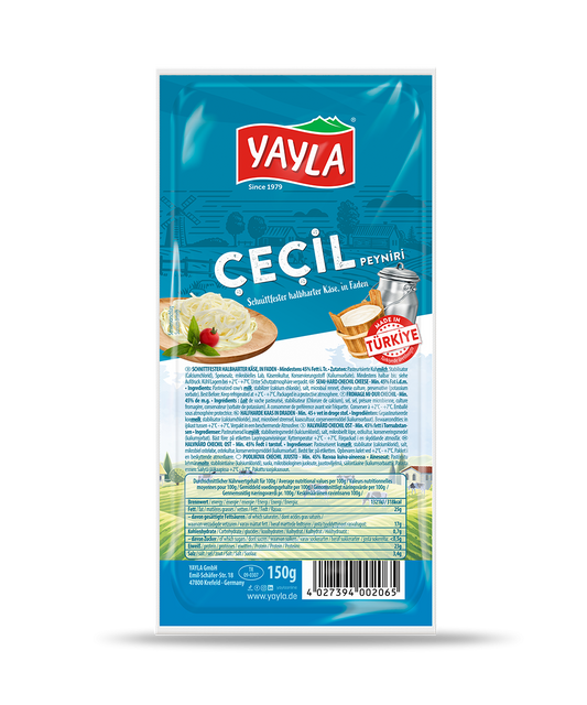 YAYLA CECIL PEYNIRI VAKUM PAKET Cecil Cheese Vacuum Pack 200g