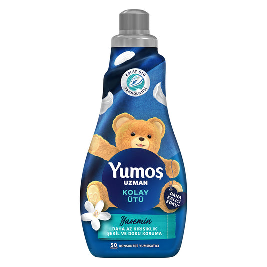 YUMOS UZMAN YASEMIN KOLAY UTU YUMUSATICI Jasmine Easy Iron Fabric Softener 1200ml