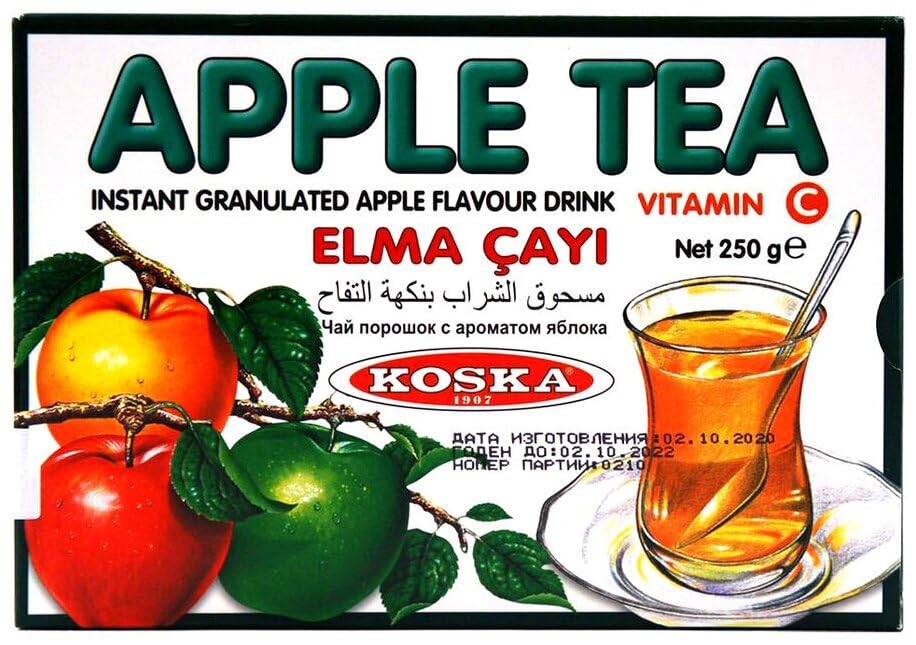 KOSKA ELMA AROMALI ICECEK TOZU Apple Flavoured Drink 125g