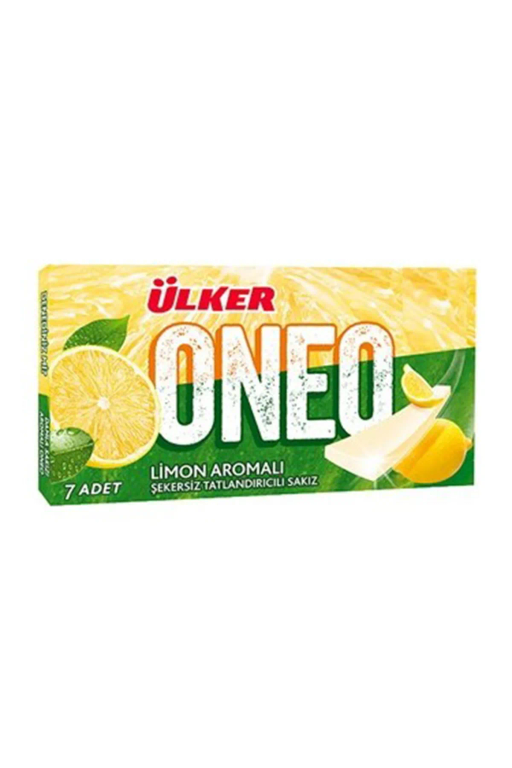 ULKER ONEO SLIMS LIMON SAKIZ Lemon Chewing Gum 14g