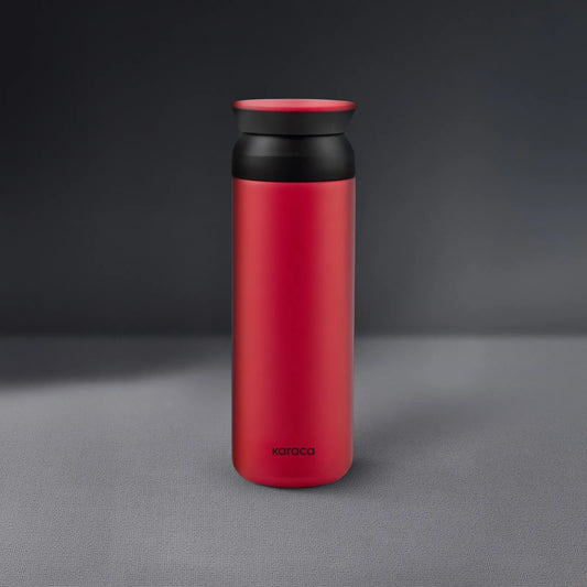 KARACA RAINBOW CELIK SIZDIRMAZ TERMOS 500ml KIRMIZI Steel Leak-Proof Thermos Red