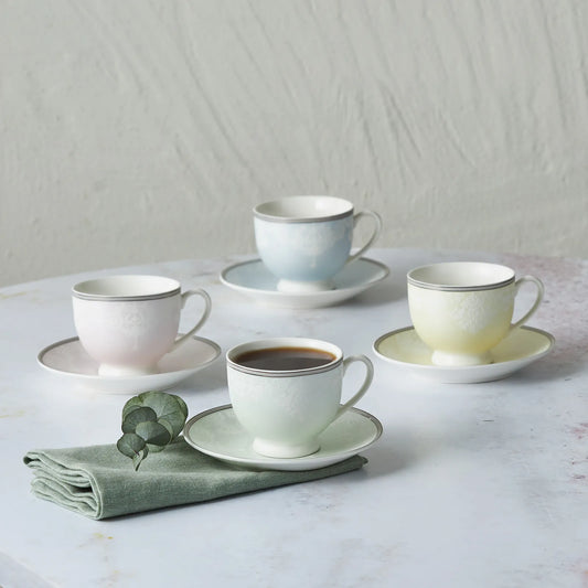 KARACA VERA 4 KISILIK KAHVE FINCANI Coffee Cup Set 4 Person