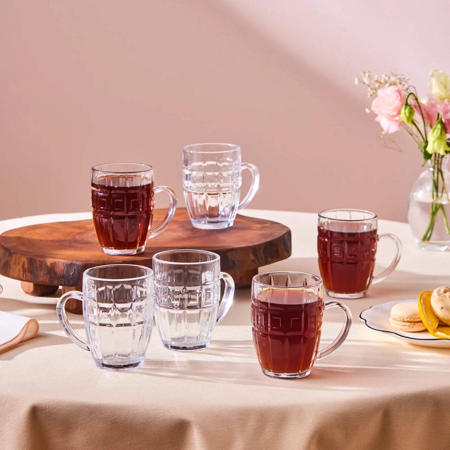 KARACA WINNIE 6LI CAY BARDAGI Tea Glass Set Small