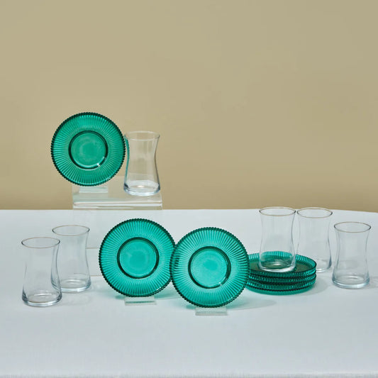 KARACA MASSIMO 6 KISILIK 12 PARCA CAY SETI Tea Set for 6 12 Pieces