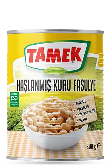 Tamek White Beans Boiled 800gr