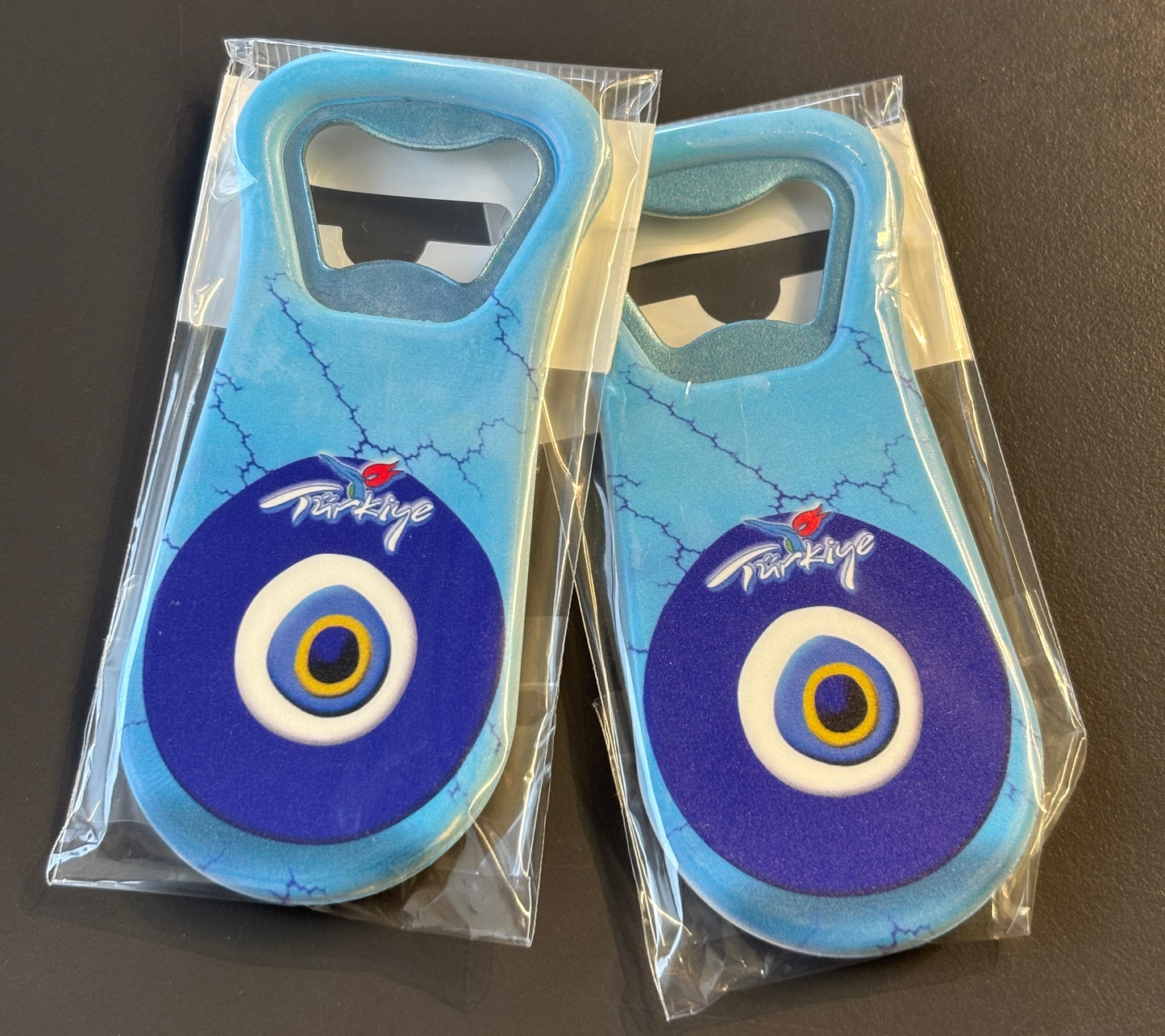 MYROS Nazar Boncuklu Sise Acacakli Magnet