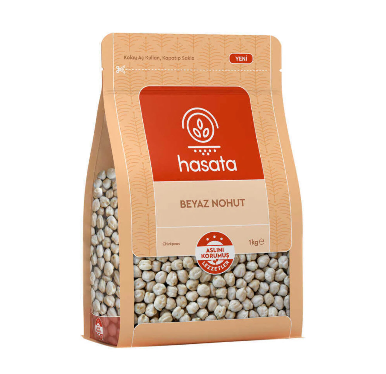 HASATA WHITE CHICKPEAS 1kg