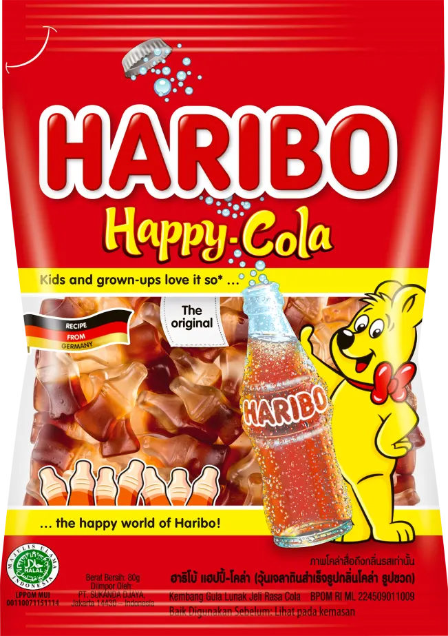 Haribo Happy Cola 80gr