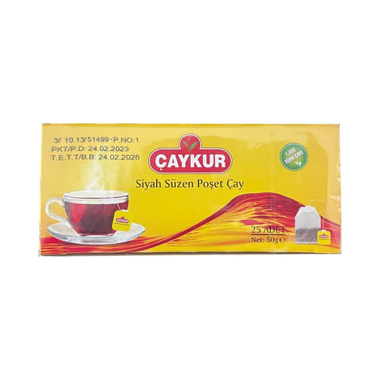 CAYKUR SIYAH SUZEN POSET CAY Black Tea Bags 50g