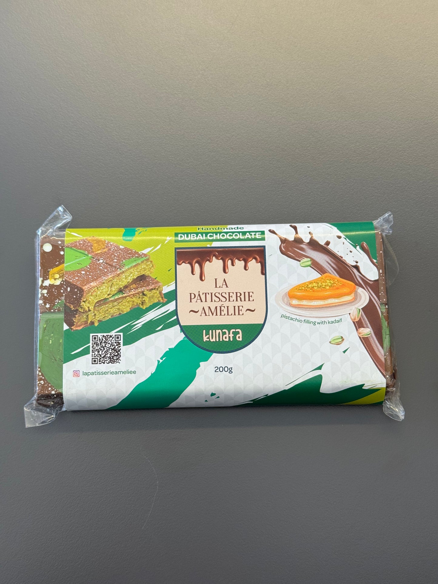 La Patisserie Amelie DUBAI CIKOLATASI Dubai Çikolata 200g