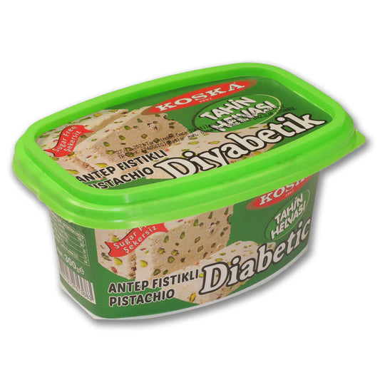 KOSKA FISTIKLI HELVA SEKERSIZ Halva Pistachio No-Added Sugar 300g
