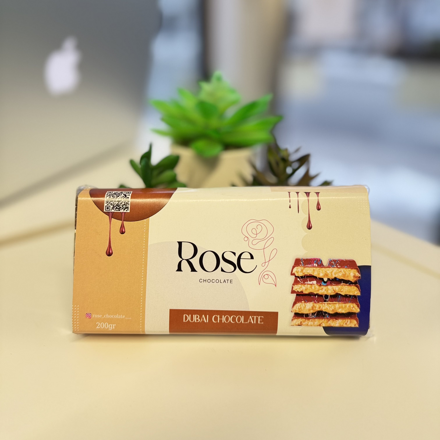 ROSE CHOCOLATE - Hazelnut Dubai Chocolate 200gr