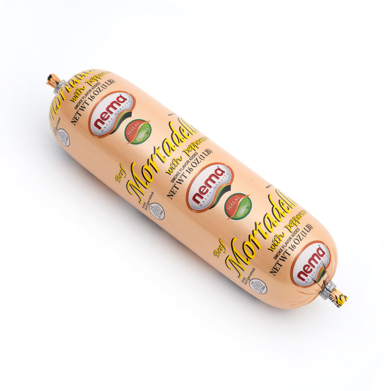 NEMA Beef Mortadella With Peppercorns TANE KARABIBERLI MORTADELLA SALAM 450g