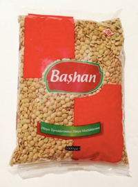 BASHAN Green Lentils YESIL MERCIMEK 1kg