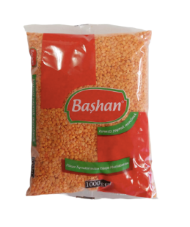 BASHAN Red Lentil KIRMIZI MERCIMEK 1kg
