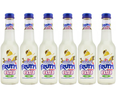 ULUDAG FRUTTI EXTRA Mineral Water Pop Drink Pear MADEN SUYU GAZOZ ARMUT 200ml
