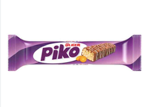 ULKER PIKO PORTAKALLI PIRINC PATLAKLI GOFRET Orange & Puffed Rice Wafer 18g