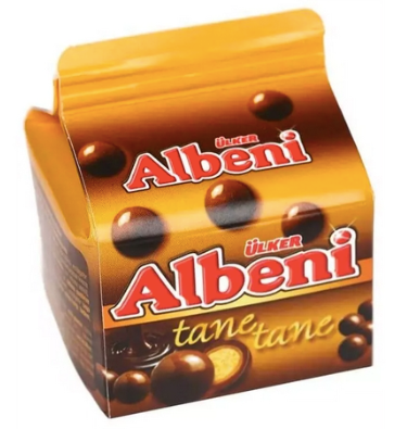 ULKER ALBENI TANE TANE Chocolate Caramel Balls 29g