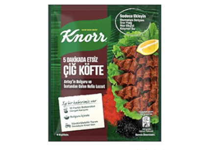 KNORR CIG KOFTE SETI Raw Meatball Mix Set 120g