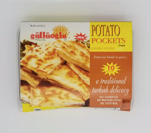 GULLUOGLU Potato Pockets PATATESLI GOZLEME 500g 10 small pieces