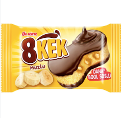 ULKER 8 KEK MUZLU Banana Cake 55g