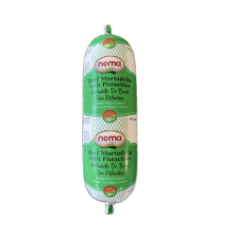 NEMA Fıstıklı Dana Mortadella Salam DANA SOSISI FISTIKLI 450g