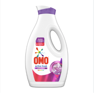 OMO RENKLILER SIVI DETERJAN COLD POWER Sıvı Çamaşır Deterjanı Renkli 1690ml