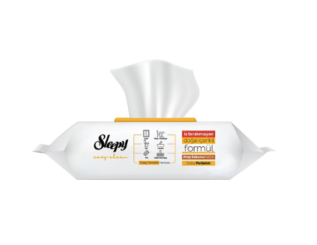 SLEEPY Surface Cleaning Towel YUZEY TEMIZLEME MENDILI ARAP SABUNU KATKILI 100 pcs