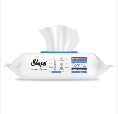 SLEEPY Surface Cleaning Towel YUZEY TEMIZLEME MENDILI CAMASIR SUYU KATKILI 100 pcs