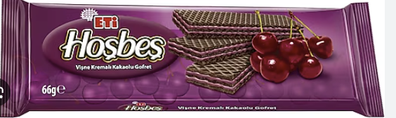 ETI HOSBES VISNE GOFRET Sour Cherry Wafer 66g