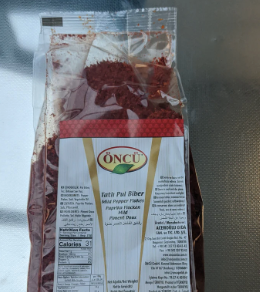 ONCU TATLI KIRMIZI PUL BIBER Red Pepper Flakes 1kg