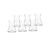 KARACA BEYKOZ CAY BARDAGI 6’LI SET Tea Glass Set Beykoz 6 Pieces 1