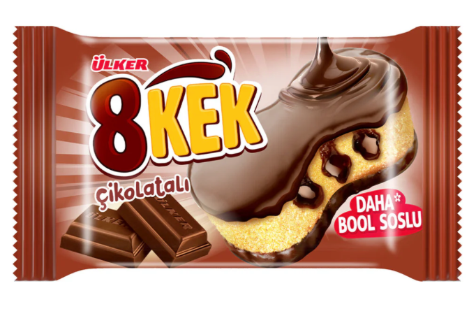 ULKER 8 KEK Chocolate Cake CIKOLATALI KEK