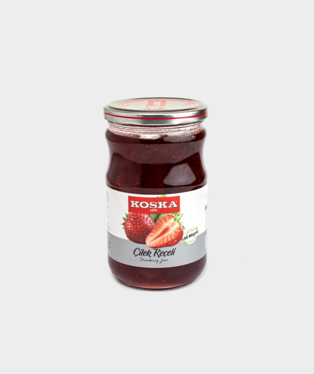 KOSKA CILEK RECELI Strawberry Jam 760g
