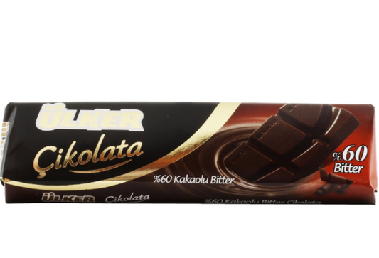 ULKER BATON BITTER CIKOLATA Dark Chocolate Bar 30g