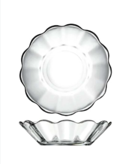 PASABAHCE KEYIF CAY TABAGI Tea Saucer 6pcs