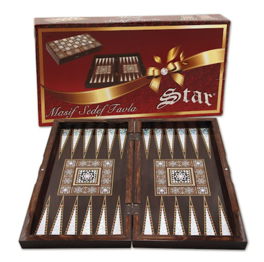 STAR TAVLA MASIF SEDEF BUYUK Backgammon Large