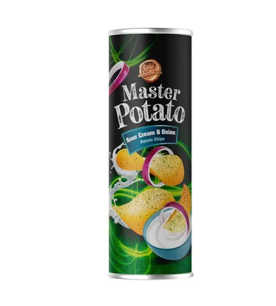 MASTER POTATO SOGAN VE EKSI KREMALI CIPS Onion and Sour Cream Chips 160g