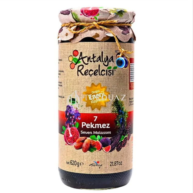 ANTALYA RECLECISI 7 CESITLI PEKMEZ Seven Variety Molasses Blend 620g