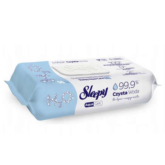 Sleepy Aqua Wet Wipes 50pcs