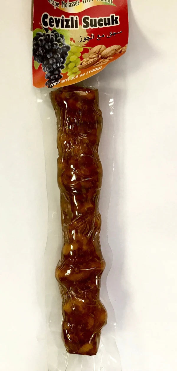 METIN PEKMEZ CEVIZLI SUCUK Molasses Walnut Sausage 80g