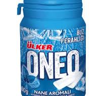 Ulker Oneo Mint Flavoured Gum (Nane Aromali Sakiz) Bottle 60gr