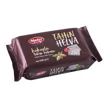 METIN KAKAOLU TAHIN HELVASI Cocoa Tahini Halva 500g