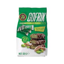 KAHVE DÜNYASI GOFRIK MİNİ POSET Fıstıklı Gofret Mini Paket 125gr