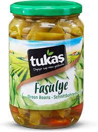 TUKAS TAZE FASULYE KONSERVESI Green Bean Canned 670g